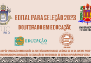 EDITAL PARA SELEÇÃO 2023 – DOUTORADO EM EDUCAÇÃO (PUC – UEPA)